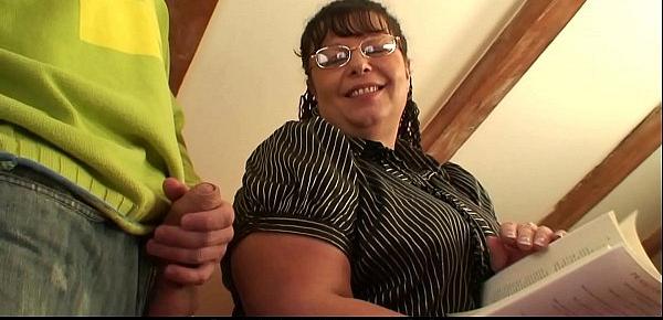  Fat mature is picked up and doggy-fucked